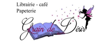 Logo librairie Grain de Désir